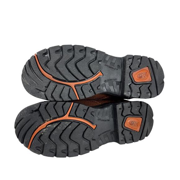 Timberland PRO Women’s 7.5 M Brown Leather Alloy Safety Toe Work Shoes EH 63189 - Picture 10 of 10